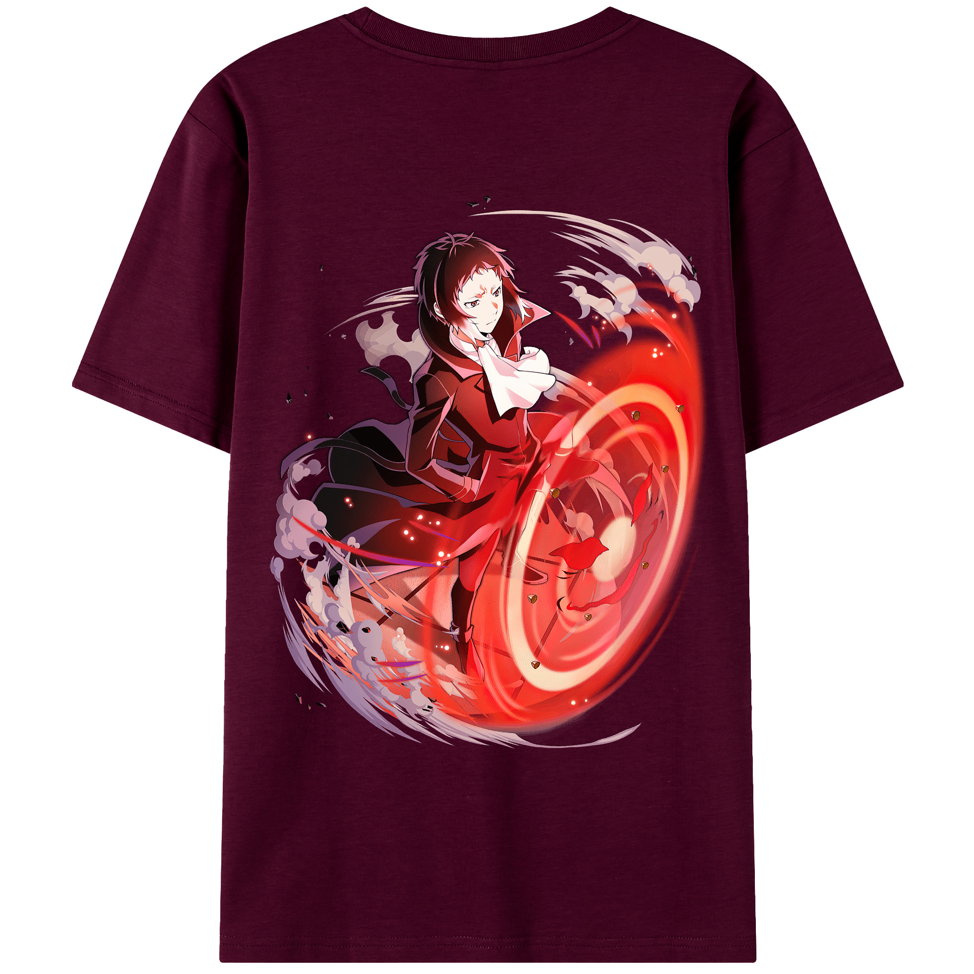 （画像用） 文豪ストレイドッグス Bungo Stray Dogs レディース半袖Tシャツ(バックプリント)